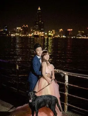 汪汪们护卫马麻取钱 黑脸警戒让主人超安心! | 狗