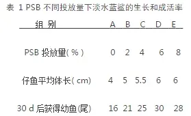 高浓度光合细菌在观赏鱼养殖中的应用试验