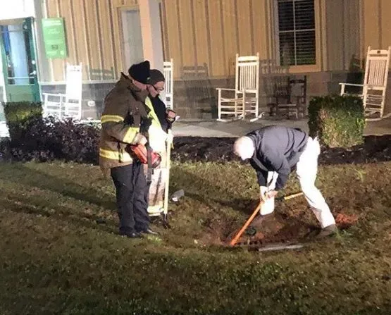 明星猫的雨天惊魂记 被困下水道获消防队解救 | 猫