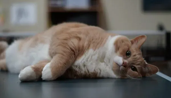 超励志！慵懒胖猫咪减肥三年 成功变身结实瘦猫 | 猫